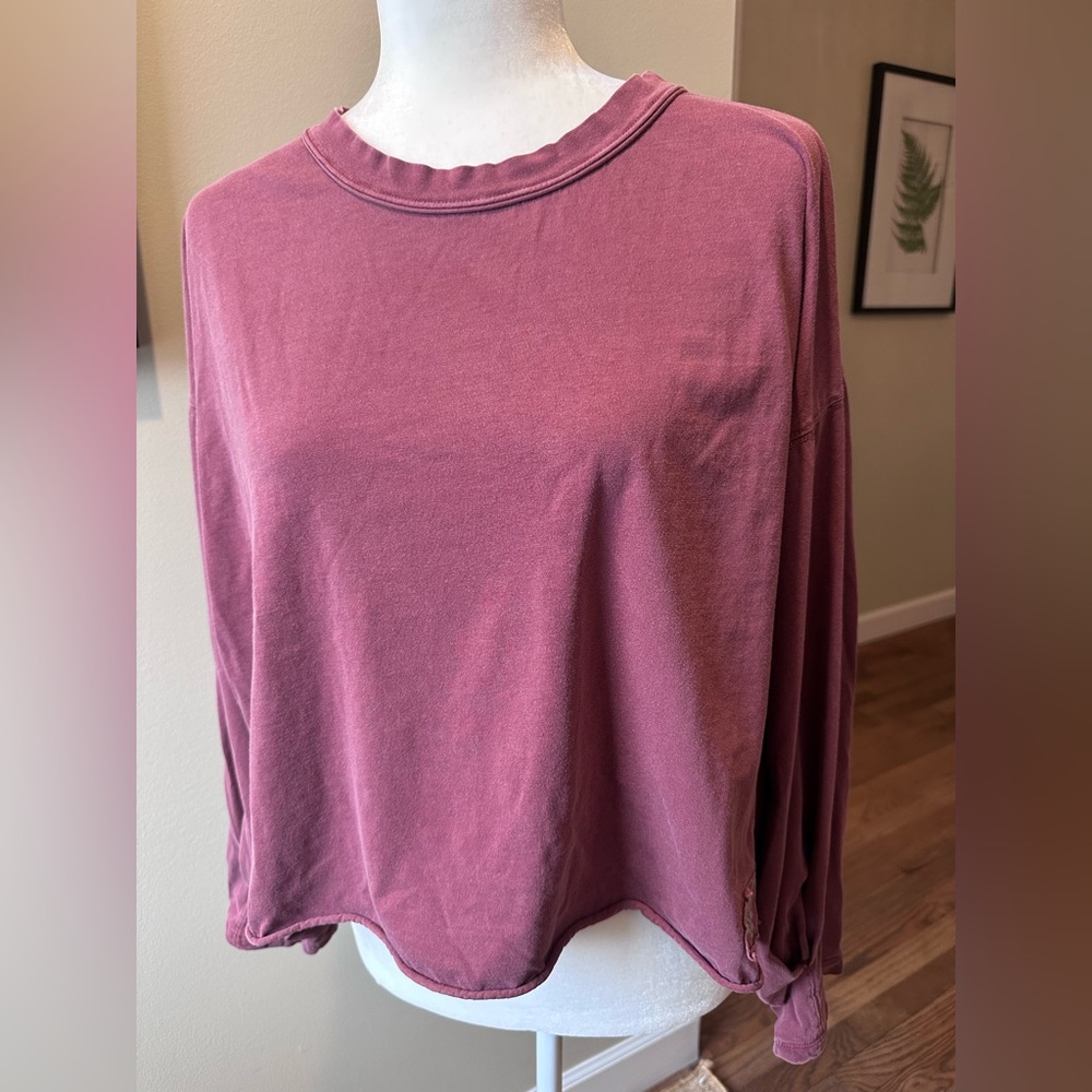 Free People FP Movement Inspire Layer Long Sleeve T-shirt Medium